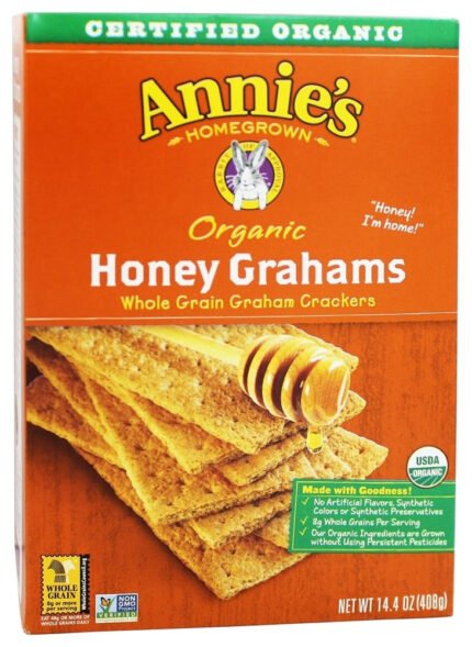 Annie's Homegrown Honey Grah Cracker (12x14.4OZ )